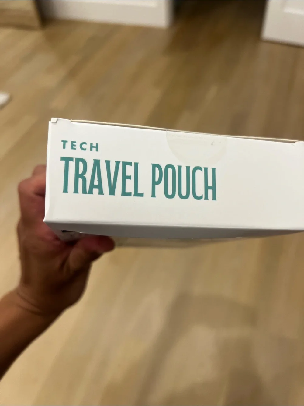 Tech Travel Pouch - Black